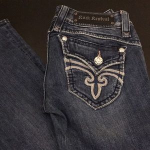 Rock Revival Stephanie Boot Jeans size 27